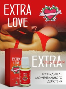 Возбуждающие капли, возбудитель для женщин Extra love 